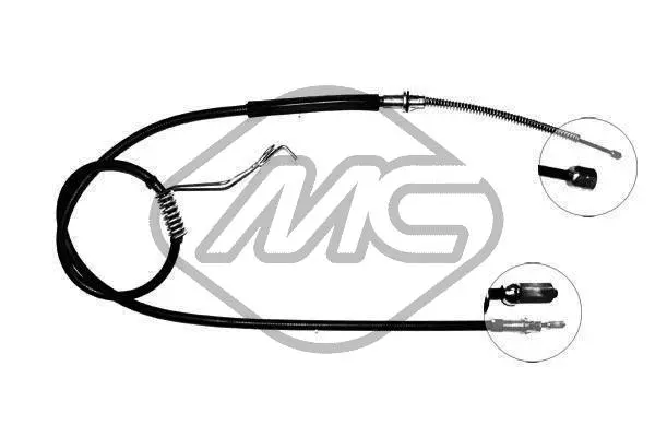 Cable Pull, parking brake (80090)