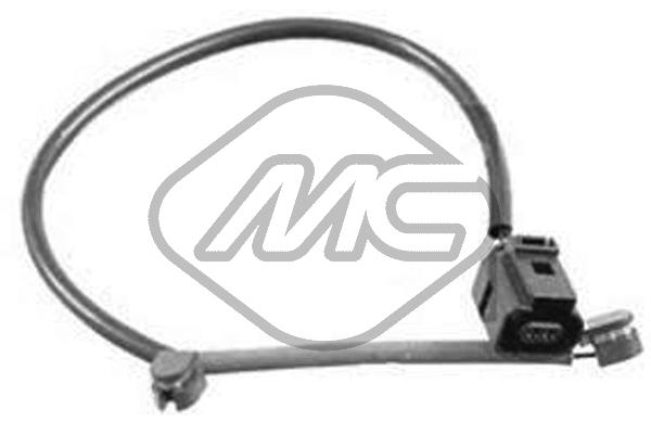 Warning Contact, brake pad wear (02120)