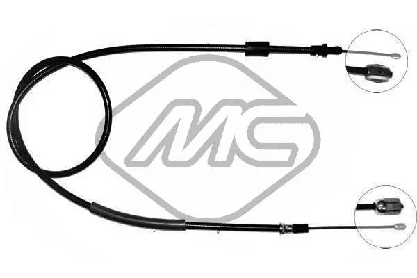 Cable Pull, parking brake (80413)