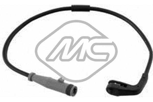 Warning Contact, brake pad wear (02118)