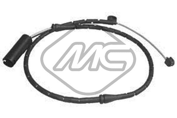 Warning Contact, brake pad wear (02130)