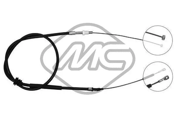 Cable Pull, parking brake (83563)