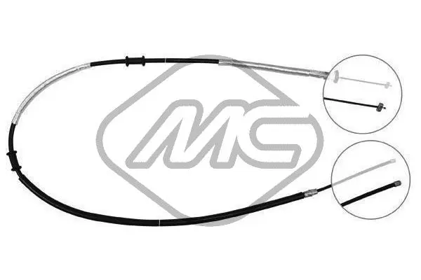 Cable Pull, parking brake (81360)