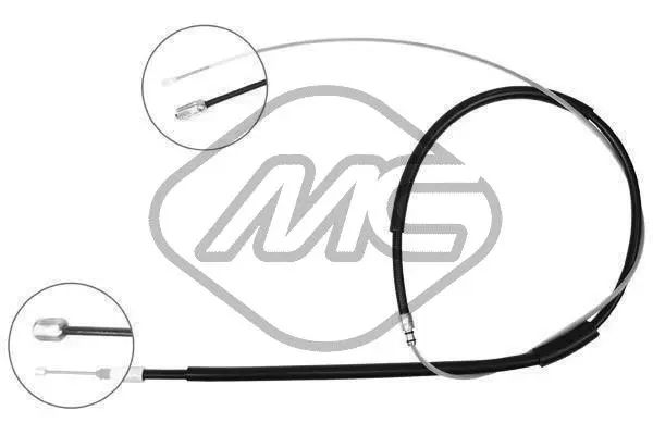 Cable Pull, parking brake (83095)