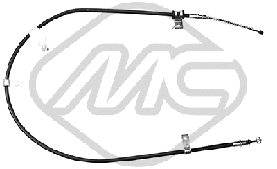 Cable Pull, parking brake (83905)