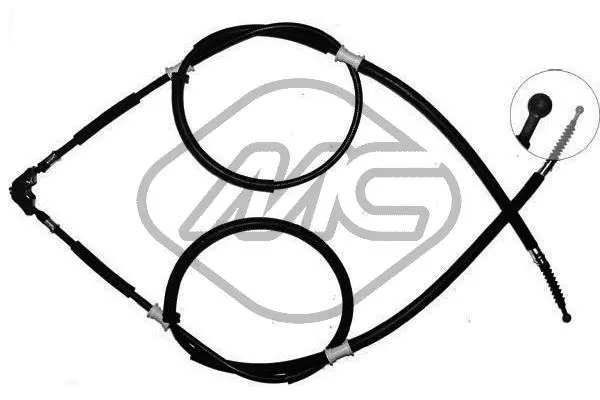 Cable Pull, parking brake (82541)