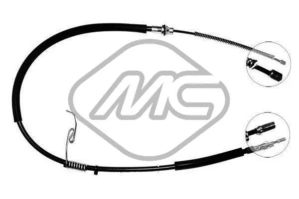 Cable Pull, parking brake (81814)
