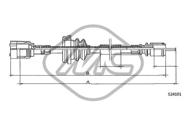 Speedometer Cable (82976)