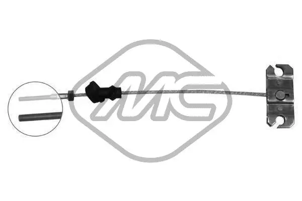 Cable Pull, parking brake (82226)