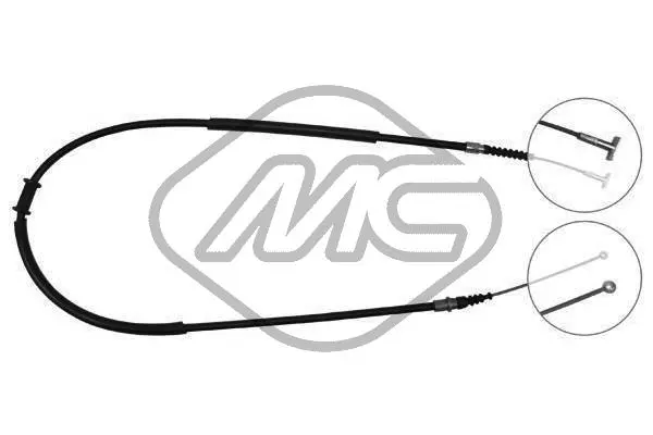 Cable Pull, parking brake (81286)
