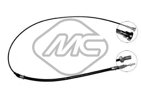 Cable Pull, parking brake (82512)
