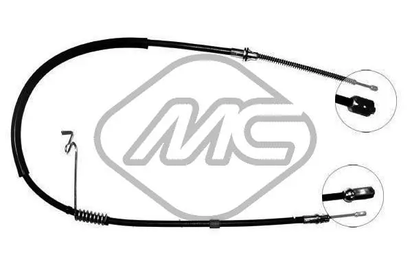 Cable Pull, parking brake (80223)