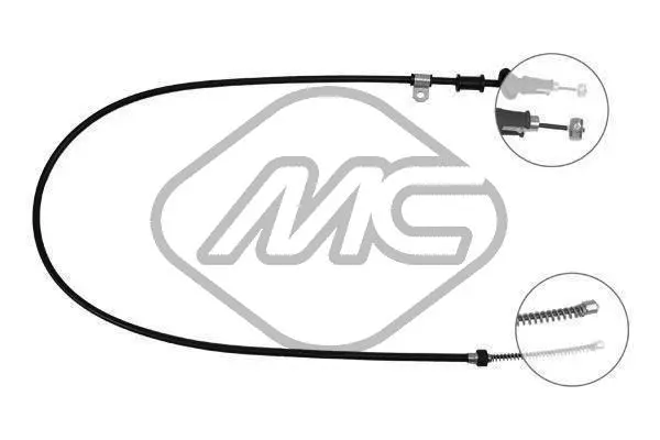 Cable Pull, parking brake (82251)