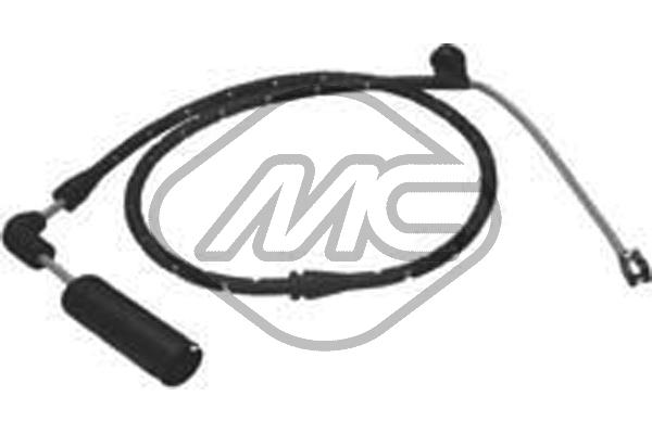 Warning Contact, brake pad wear (02089)
