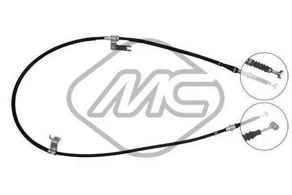 Cable Pull, parking brake (82233)