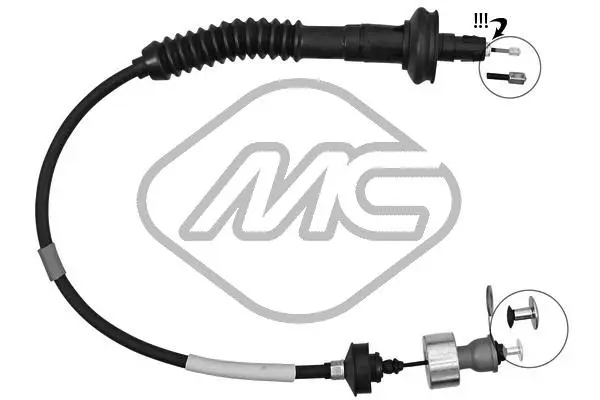 Cable Pull, clutch control (80005)