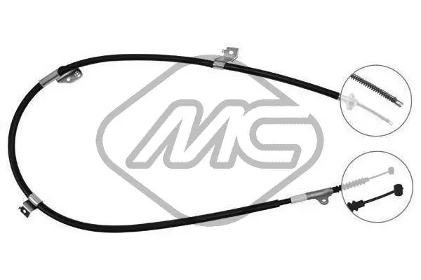 Cable Pull, parking brake (82310)