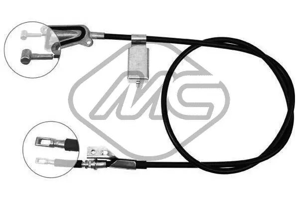 Cable Pull, parking brake (82339)