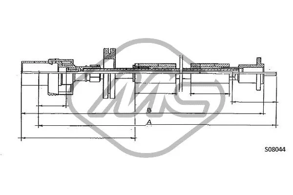 Speedometer Cable (81726)