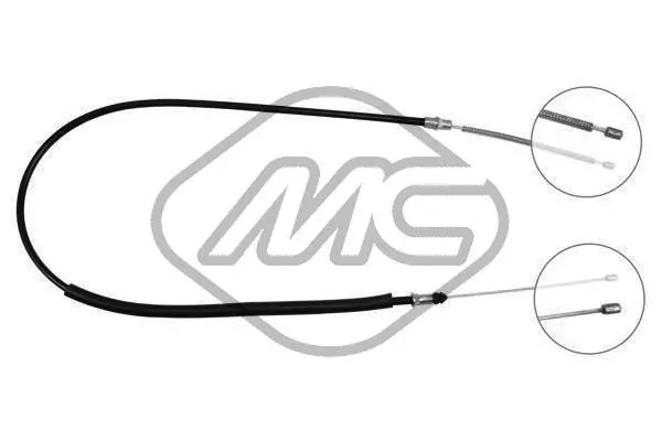 Cable Pull, parking brake (83043)