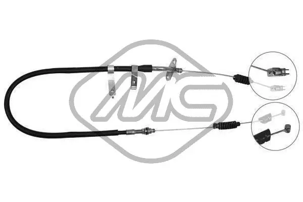 Cable Pull, parking brake (82193)