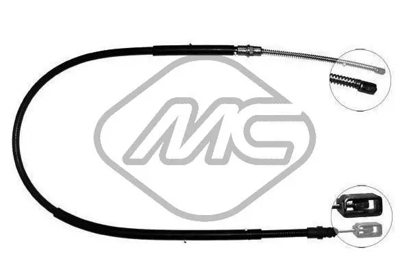 Cable Pull, parking brake (83029)
