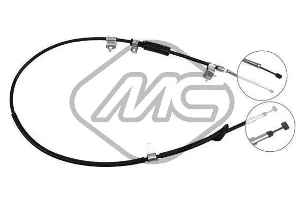 Cable Pull, parking brake (82171)