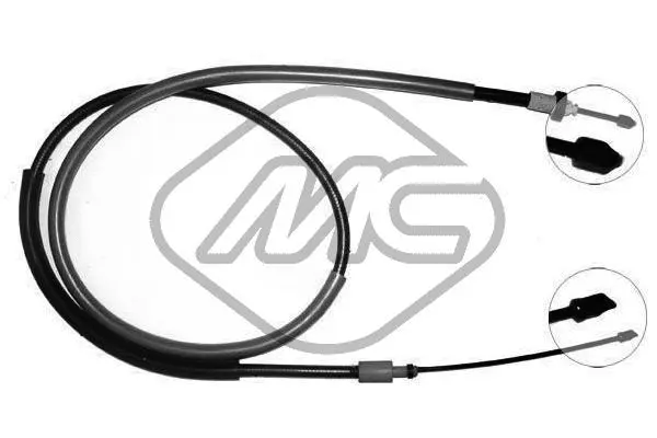 Cable Pull, parking brake (80826)