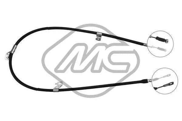 Cable Pull, parking brake (82312)