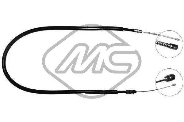 Cable Pull, parking brake (80210)