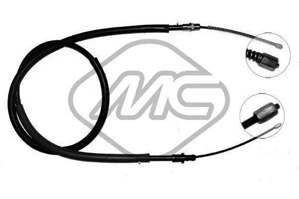 Cable Pull, parking brake (80132)