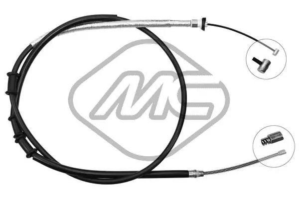 Cable Pull, parking brake (81387)