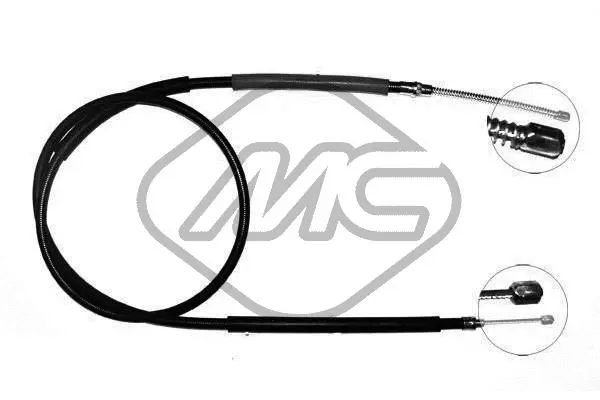 Cable Pull, parking brake (80470)
