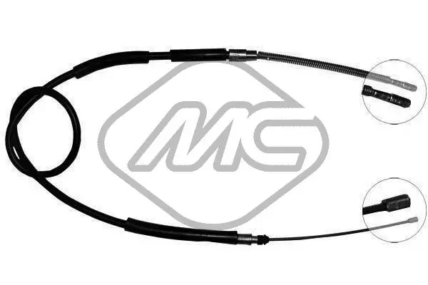 Cable Pull, parking brake (83721)