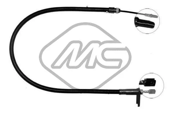 Cable Pull, parking brake (80942)