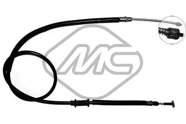 Cable Pull, parking brake (81320)