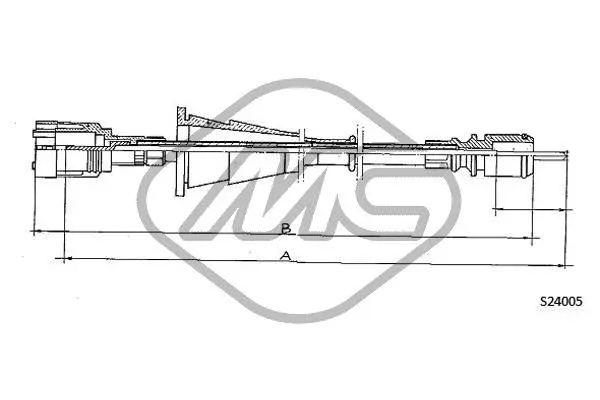 Speedometer Cable (82974)