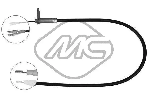 Cable Pull, parking brake (80972)