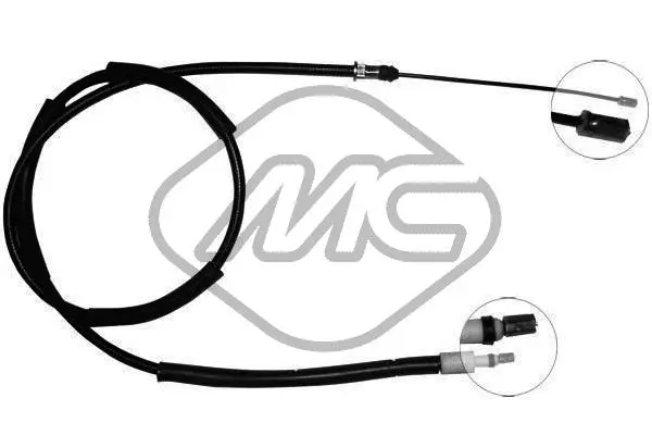 Cable Pull, parking brake (80213)