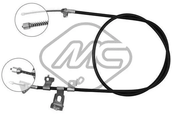 Cable Pull, parking brake (83473)