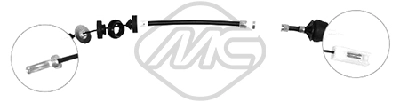 Cable Pull, clutch control (80035)