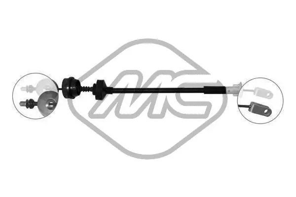 Cable Pull, clutch control (82683)