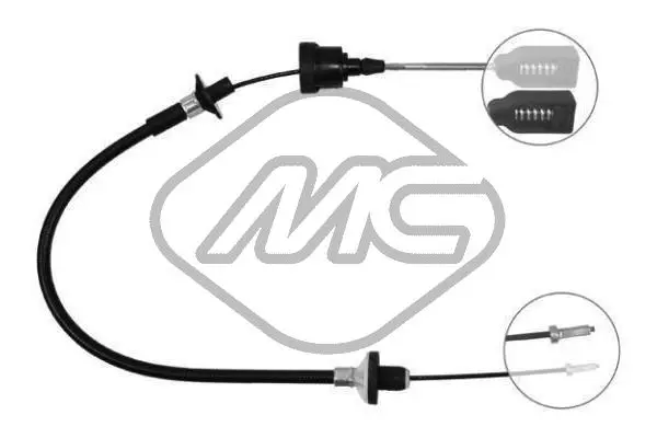 Cable Pull, clutch control (80281)