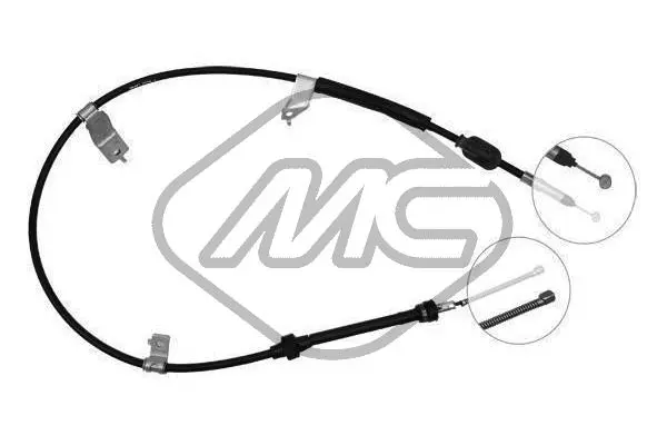 Cable Pull, parking brake (81959)