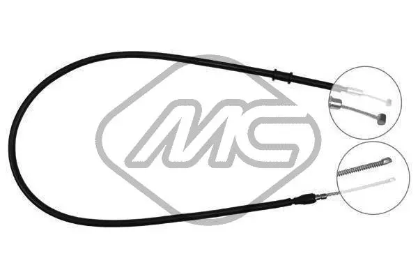 Cable Pull, parking brake (81991)