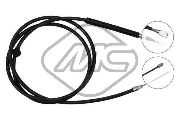 Cable Pull, parking brake (80947)