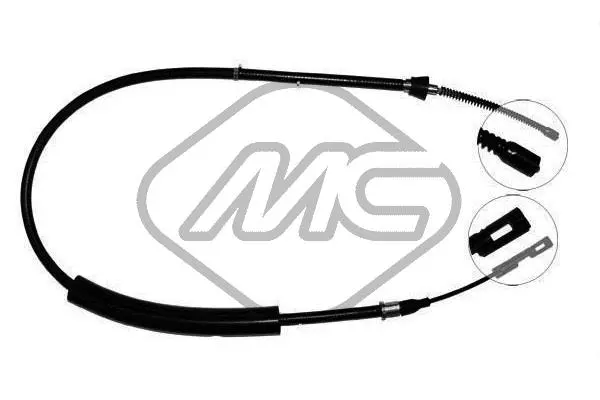 Cable Pull, parking brake (80575)