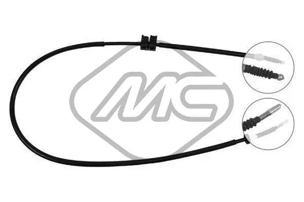 Cable Pull, parking brake (80589)