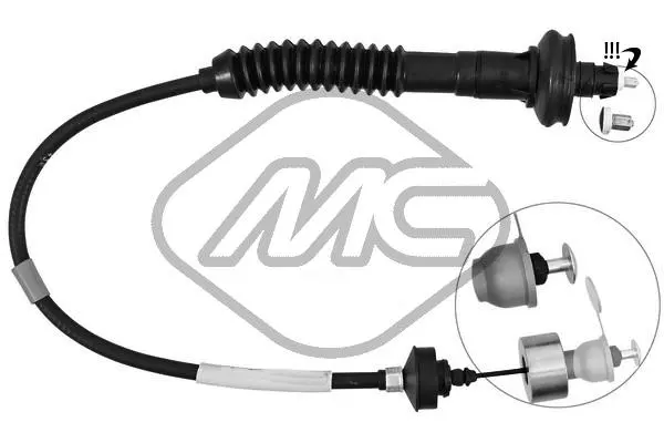 Cable Pull, clutch control (80013)