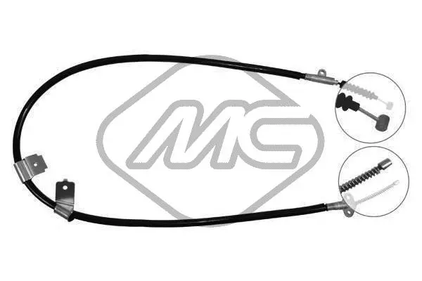 Cable Pull, parking brake (82331)